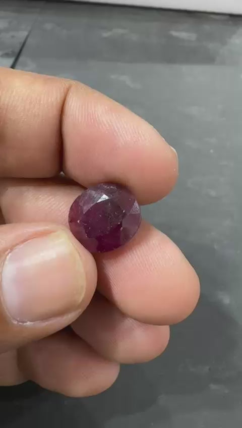 Ruby Glass Filled