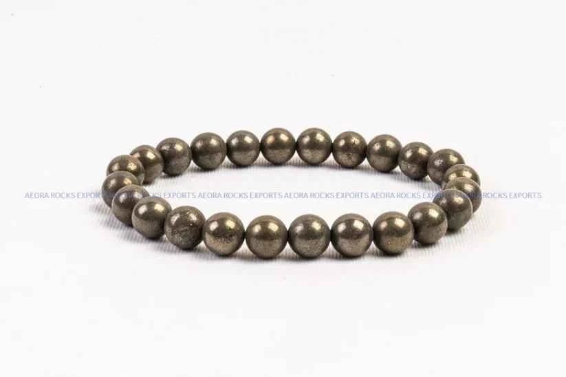 Pyrite Stone Healing Bracelet - 8MM