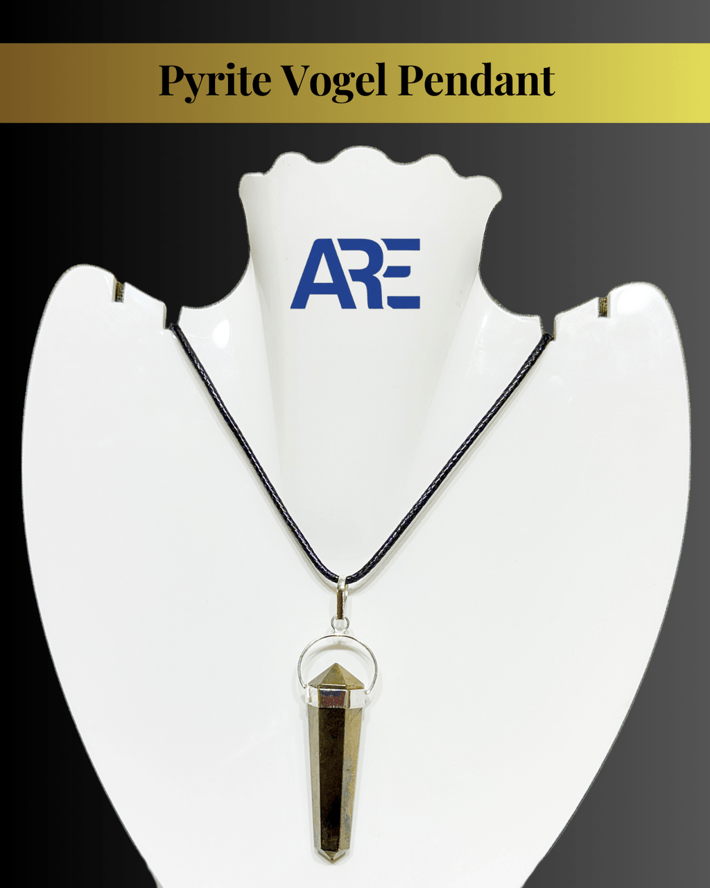 Pyrite Vogel Pendant - AEORA ROCKS INDIA - Healing Crystals superstore
