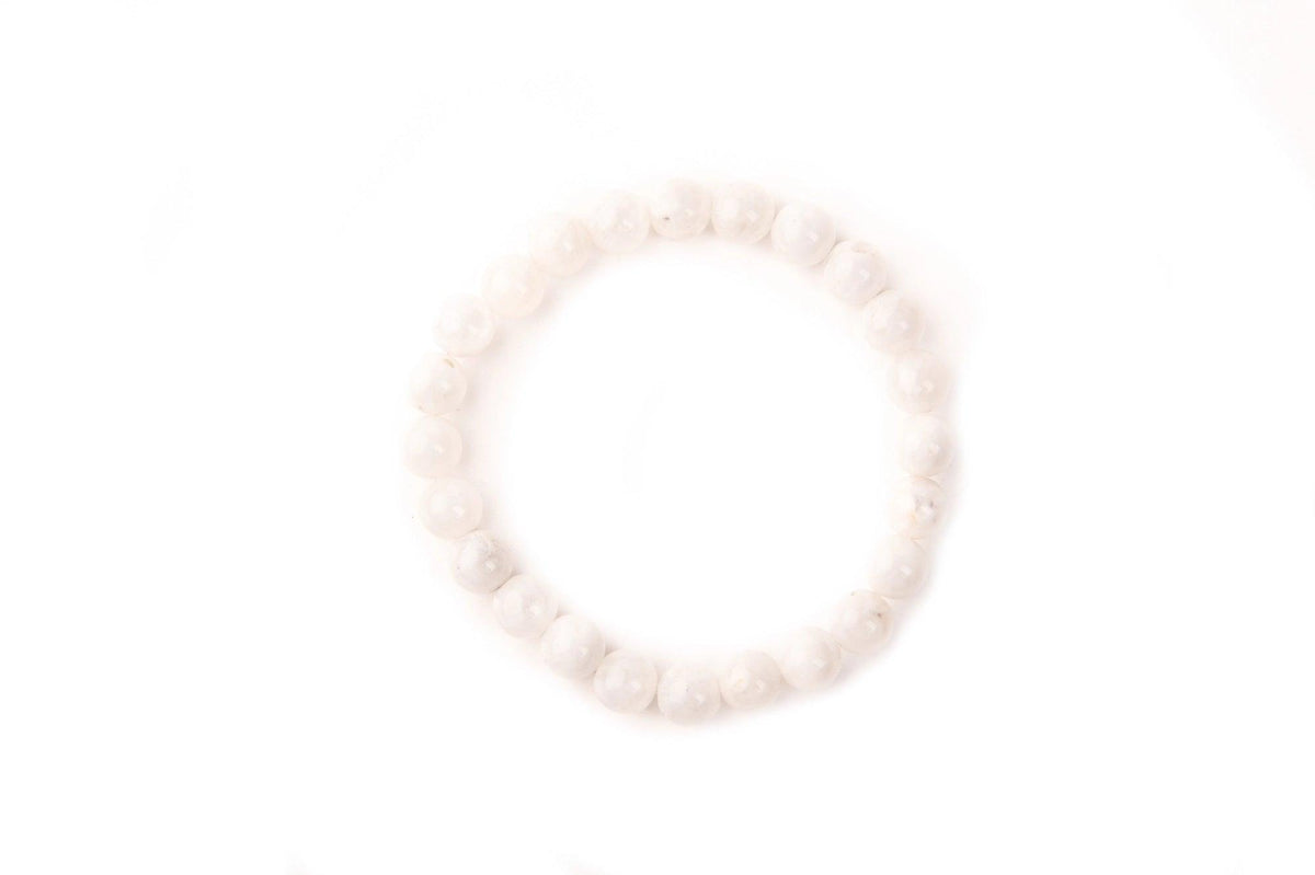 Rainbow Moonstone Bead Bracelet 8mm in India - Aeora Rocks - AEORA ROCKS INDIA - Healing Crystals superstore