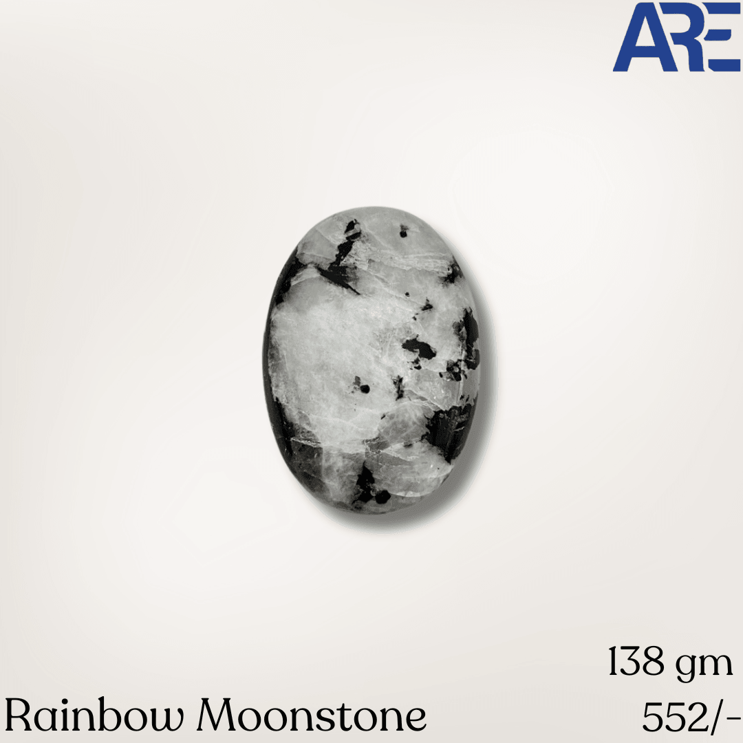 Rainbow Moonstone Palmstone - AEORA ROCKS INDIA - Healing Crystals superstore