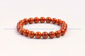 Red Jasper Bead Bracelet 8mm in India - Aeora Rocks