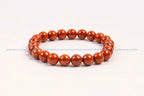Red Jasper Bead Bracelet 8mm in India - Aeora Rocks