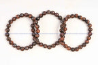 Red Tiger Eye Bead Bracelet 8mm in India - Aeora Rocks