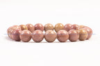 Rhodochrosite Bead Bracelet in India - Aeora Rocks - AEORA ROCKS INDIA - Healing Crystals superstore