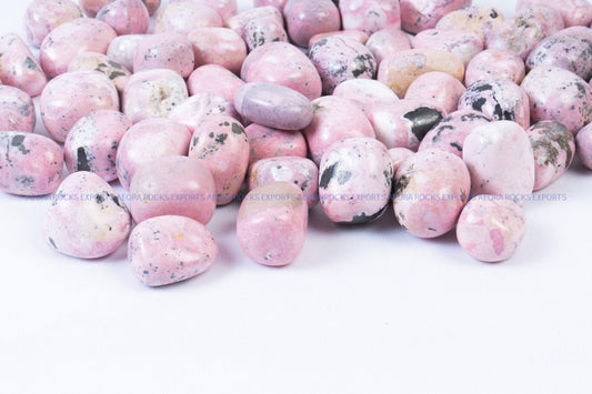 Rhodonite Premium Tumbled Stone - AEORA ROCKS INDIA - Healing Crystals superstore