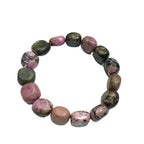 Rhodonite Tumbled Bracelet in India - Aeora Rocks - AEORA ROCKS INDIA - Healing Crystals superstore