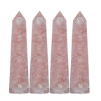 Rose Quartz Orgonite Tower in India - Aeora Rocks - AEORA ROCKS INDIA - Healing Crystals superstore