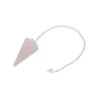 Rose Quartz Pendulum - AEORA ROCKS INDIA - Healing Crystals superstore