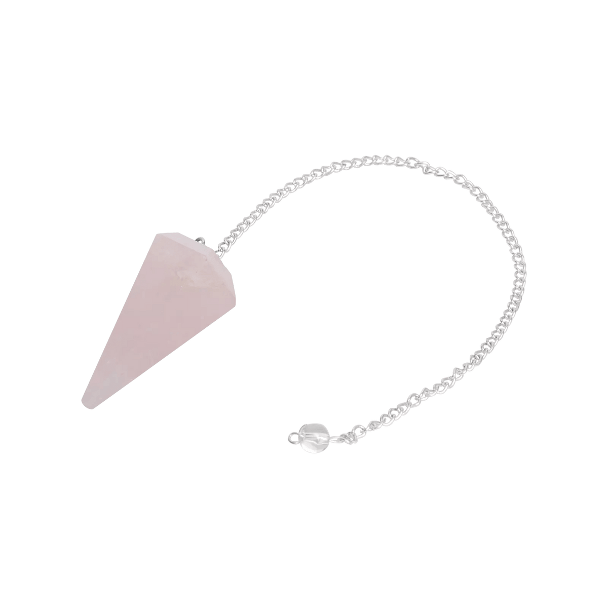 Rose Quartz Pendulum - AEORA ROCKS INDIA - Healing Crystals superstore