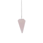 Rose Quartz Pendulum - AEORA ROCKS INDIA - Healing Crystals superstore