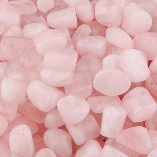 Rose Quartz Tumbled Stone in India - Aeora Rocks