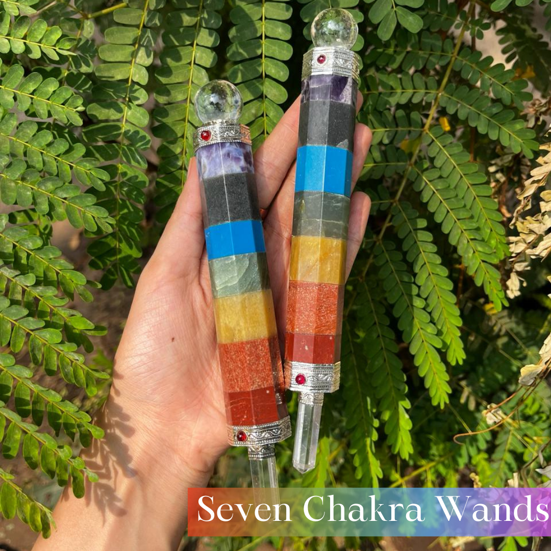 Seven Chakra Wand