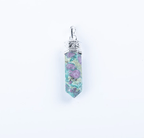 Ruby Fuchsite Single Point Pendant - AEORA ROCKS INDIA - Healing Crystals superstore