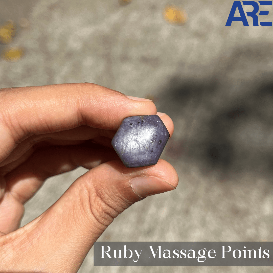 Ruby Massage Points - AEORA ROCKS INDIA - Healing Crystals superstore