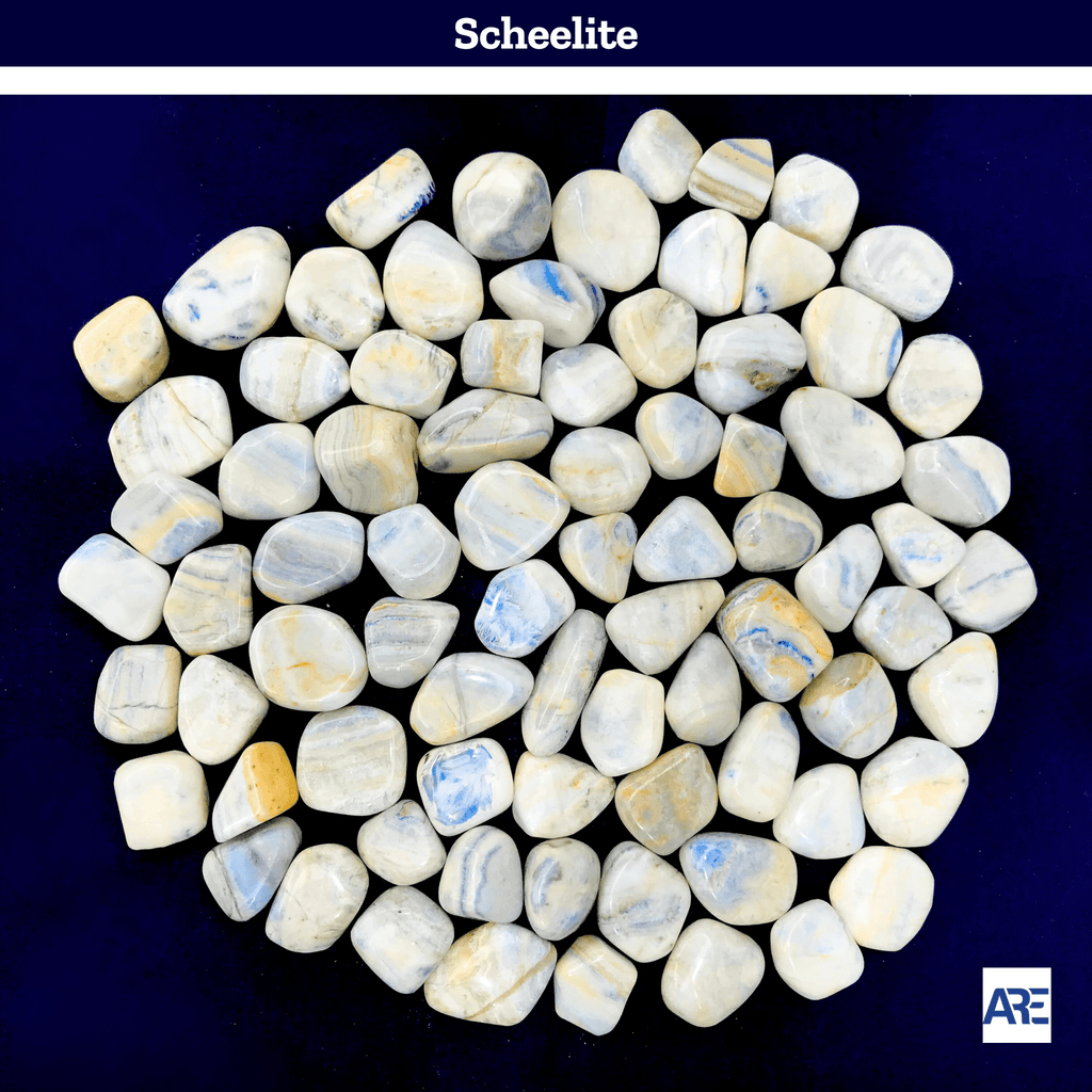 Scheelite Tumble Stone - AEORA ROCKS INDIA - Healing Crystals superstore