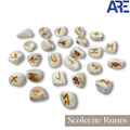 Scolecite Runes in India - Aeora Rocks - AEORA ROCKS INDIA - Healing Crystals superstore