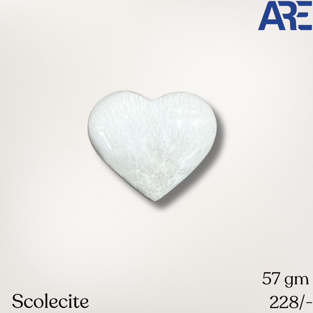 Scolecite Heart