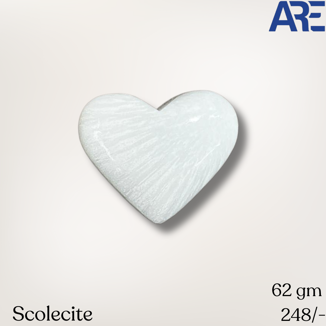 Scolecite Heart