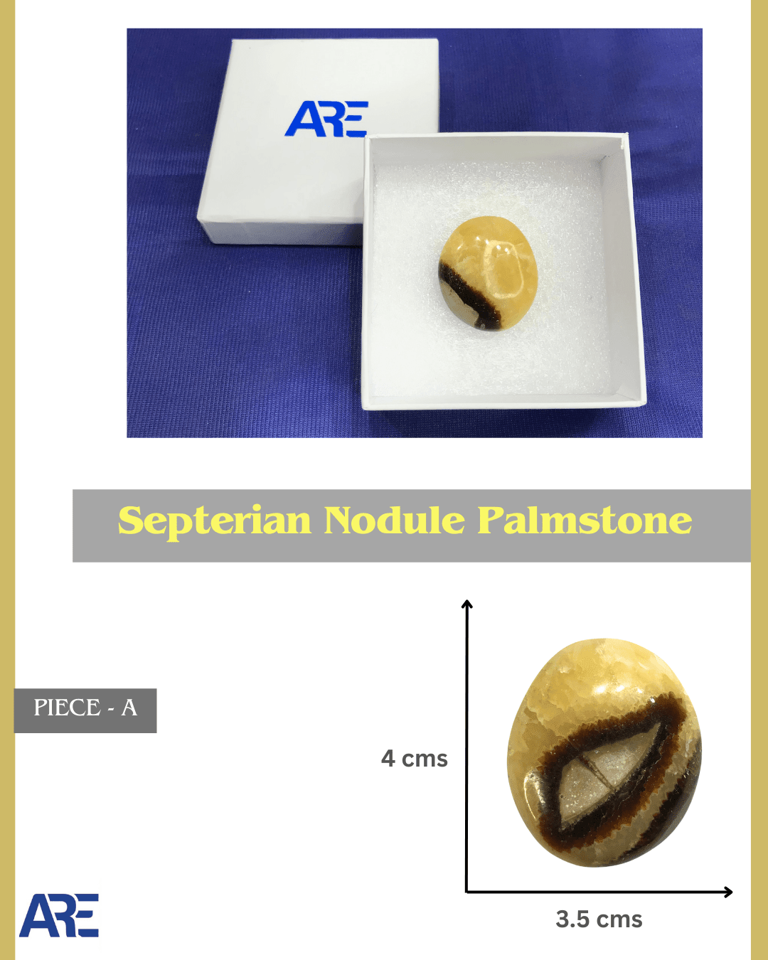 Septerian Nodule Palmstone in India - Aeora Rocks - AEORA ROCKS INDIA - Healing Crystals superstore