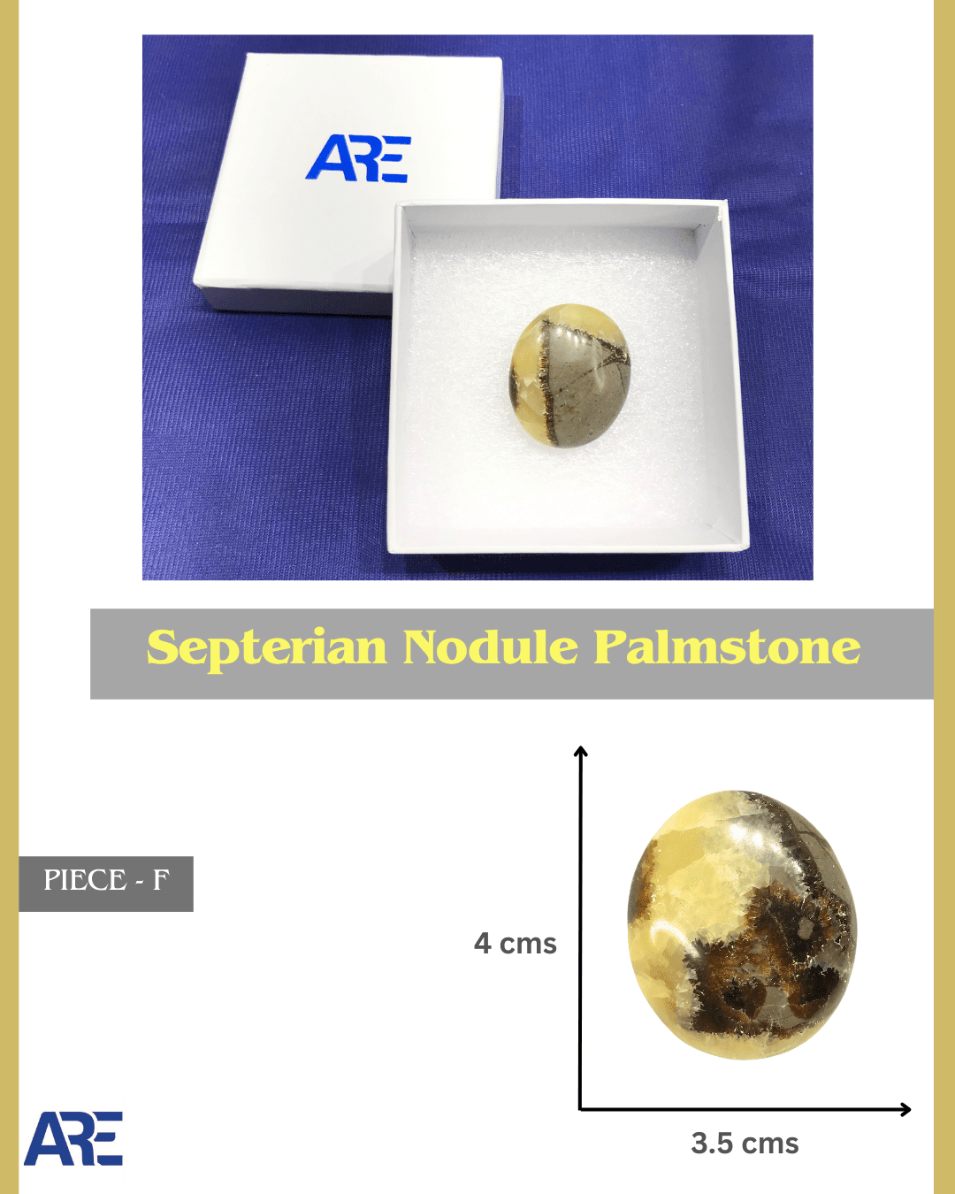 Septerian Nodule Palmstone in India - Aeora Rocks - AEORA ROCKS INDIA - Healing Crystals superstore