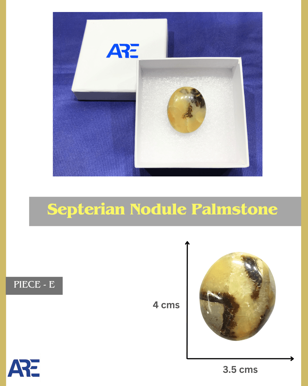 Septerian Nodule Palmstone in India - Aeora Rocks - AEORA ROCKS INDIA - Healing Crystals superstore