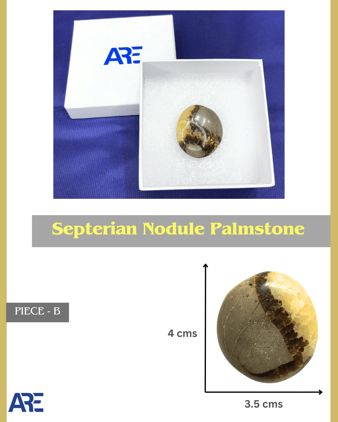 Septerian Nodule Palmstone in India - Aeora Rocks - AEORA ROCKS INDIA - Healing Crystals superstore