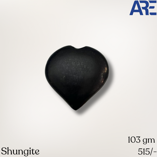 Shungite Heart