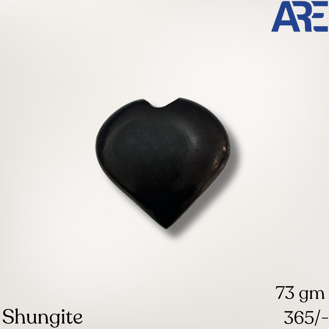 Shungite Heart