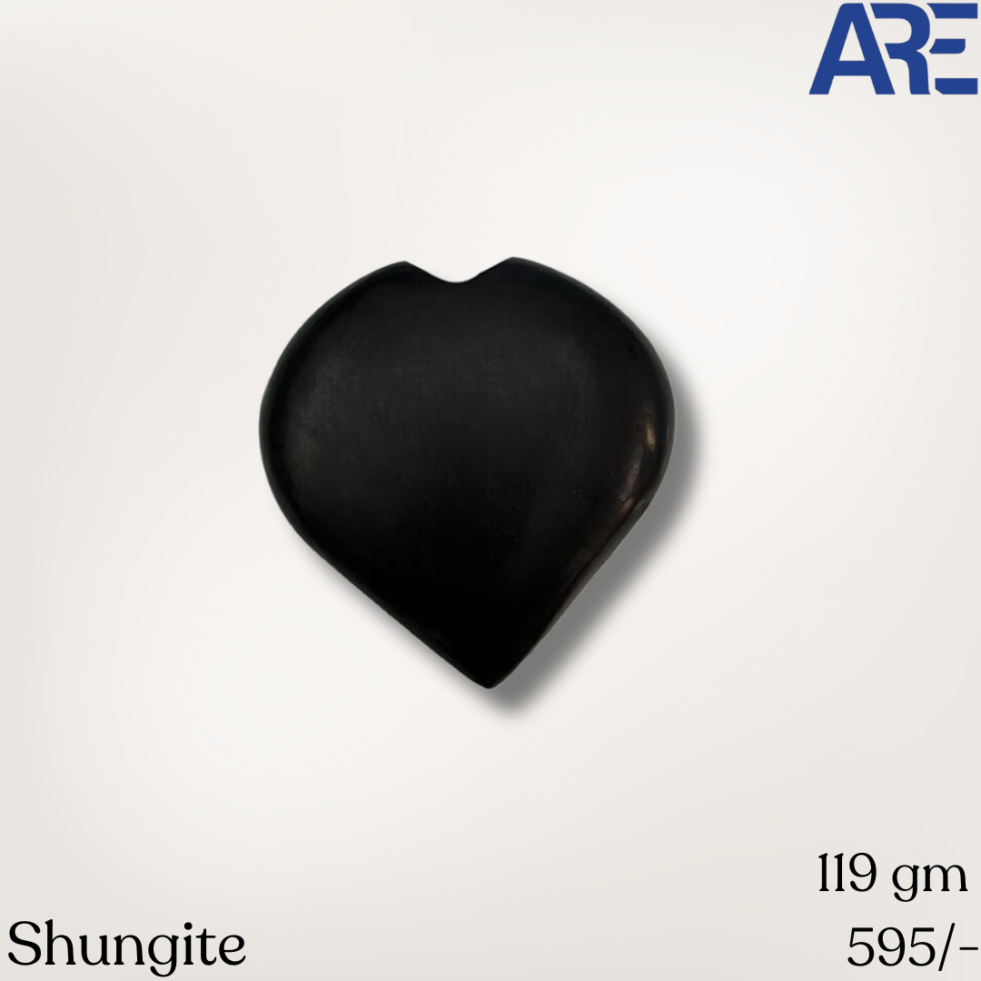 Shungite Heart