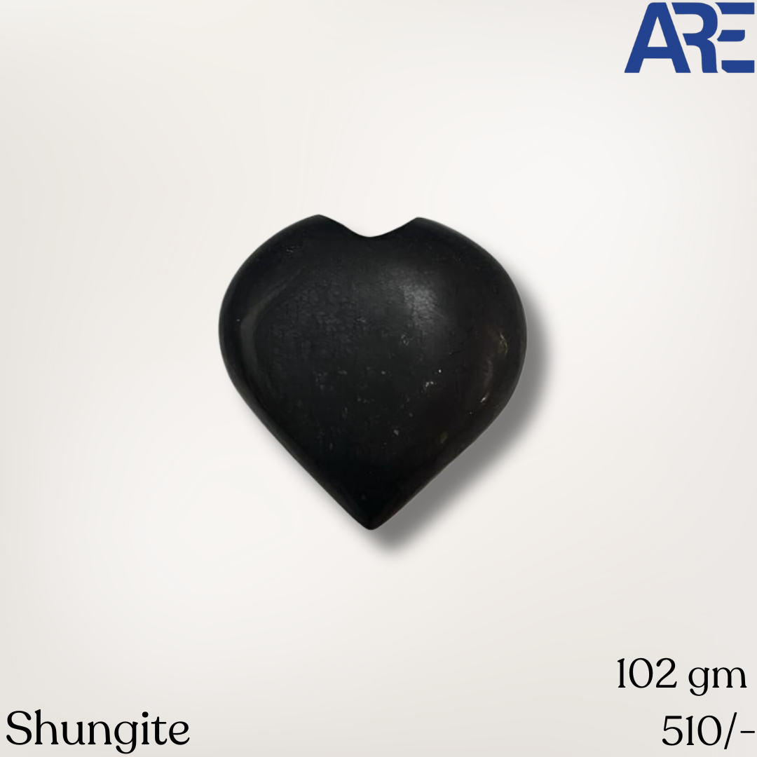 Shungite Heart