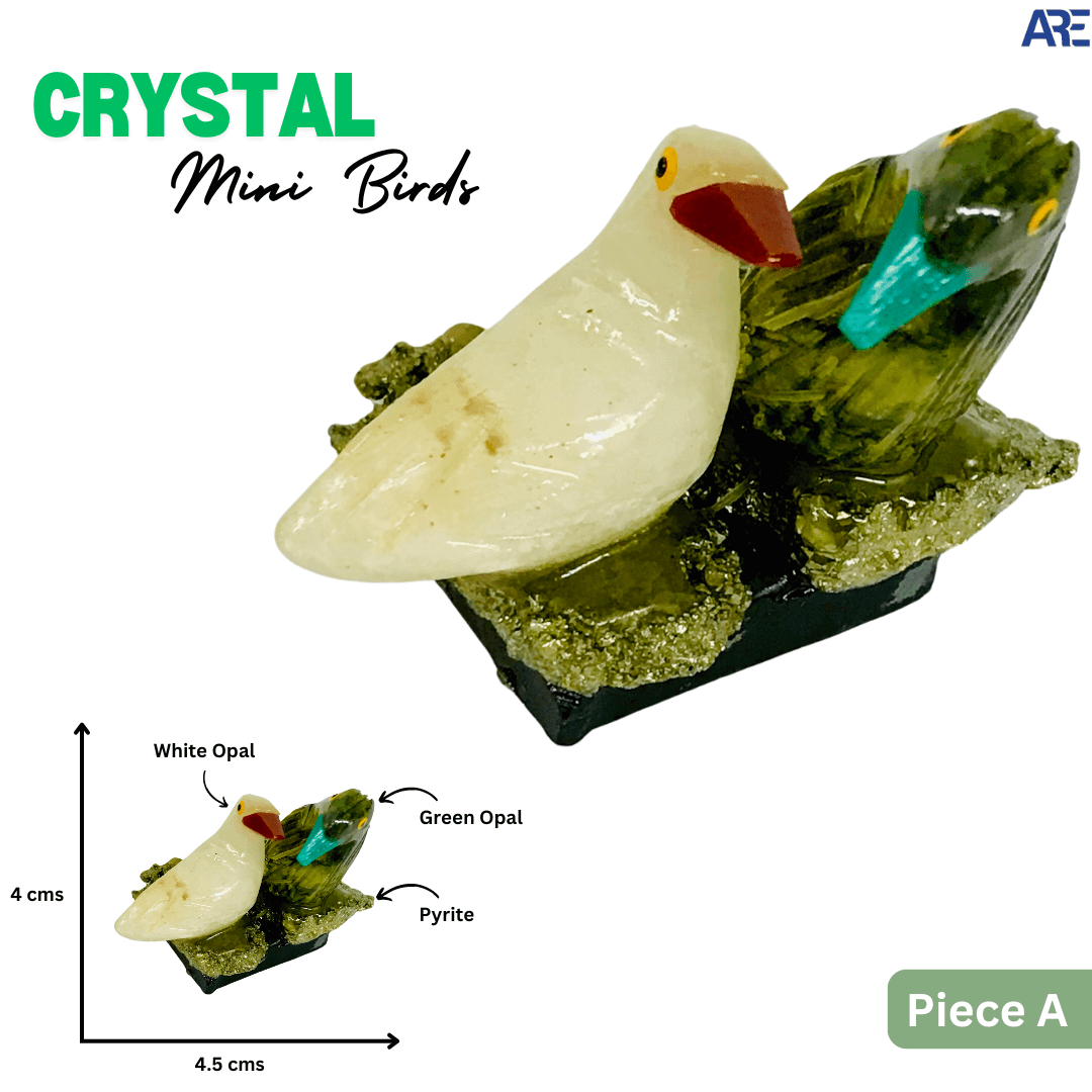 Small Crystal Birds - AEORA ROCKS INDIA - Healing Crystals superstore