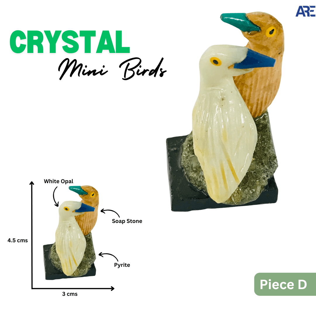 Small Crystal Birds - AEORA ROCKS INDIA - Healing Crystals superstore