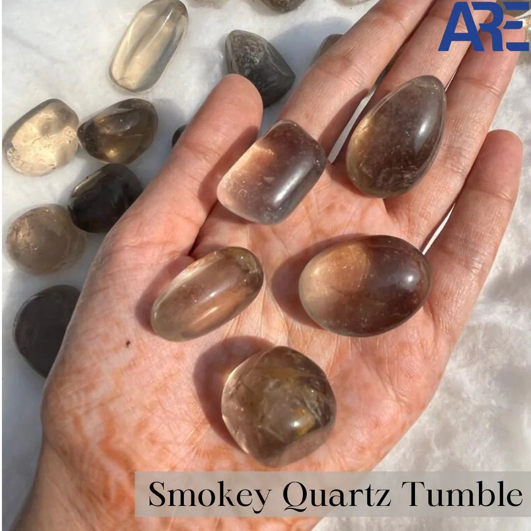 Smokey Quartz Tumble Stone in India - Aeora Rocks - AEORA ROCKS INDIA - Healing Crystals superstore