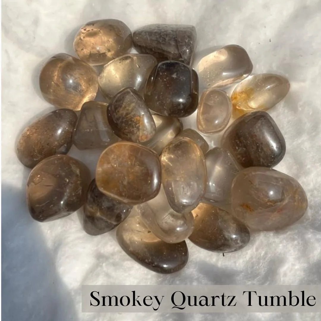 Smokey Quartz Tumble Stone in India - Aeora Rocks - AEORA ROCKS INDIA - Healing Crystals superstore