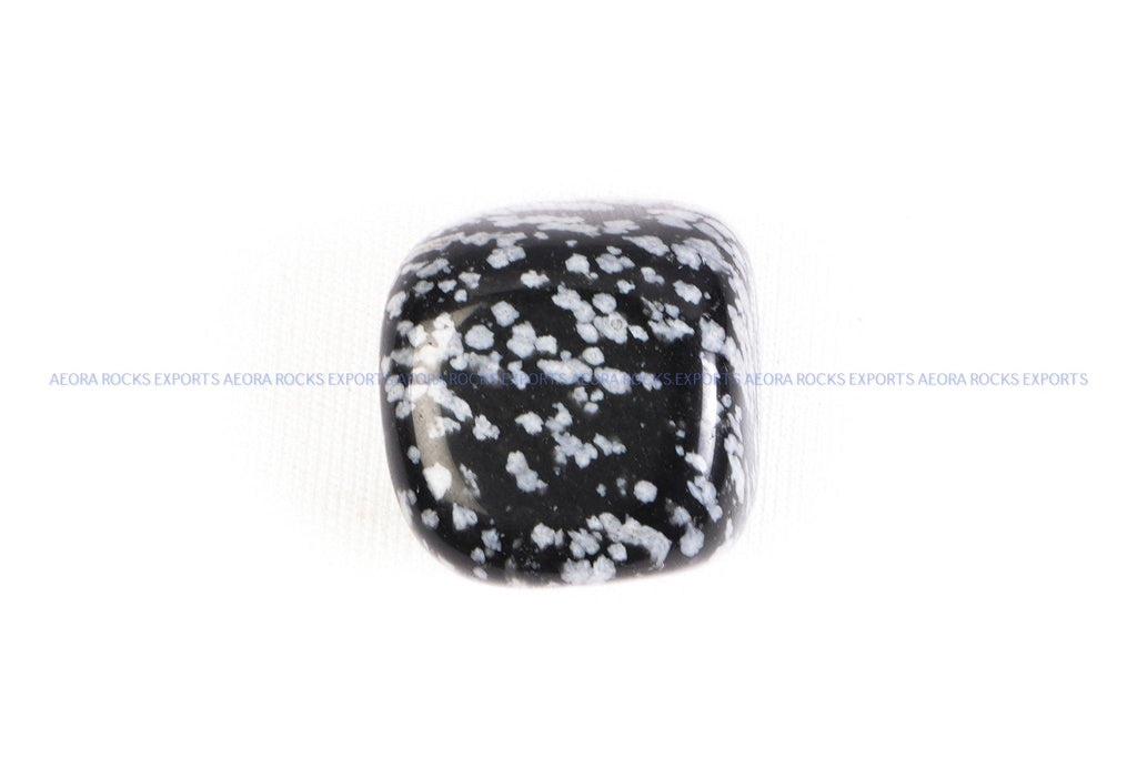 Snowflake Obsidian Tumbled stone in India - Aeora Rocks - AEORA ROCKS INDIA - Healing Crystals superstore