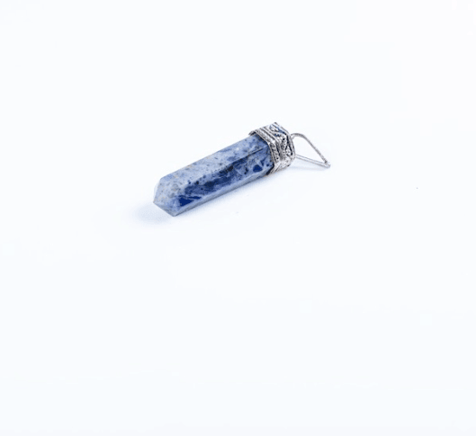 Sodalite Single Point Pendant - AEORA ROCKS INDIA - Healing Crystals superstore