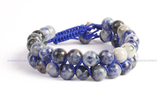 Sodalite String Bracelet in India - Aeora Rocks - AEORA ROCKS INDIA - Healing Crystals superstore