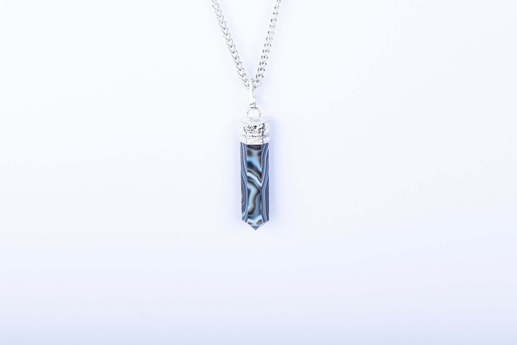 Sulemani Hakik Single Point Pendant - AEORA ROCKS INDIA - Healing Crystals superstore