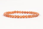 Sunstone Bead Bracelet 6mm in India - Aeora Rocks - AEORA ROCKS INDIA - Healing Crystals superstore