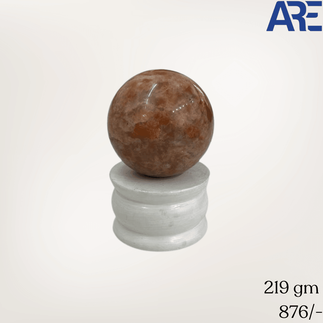 Sunstone Sphere - AEORA ROCKS INDIA - Healing Crystals superstore