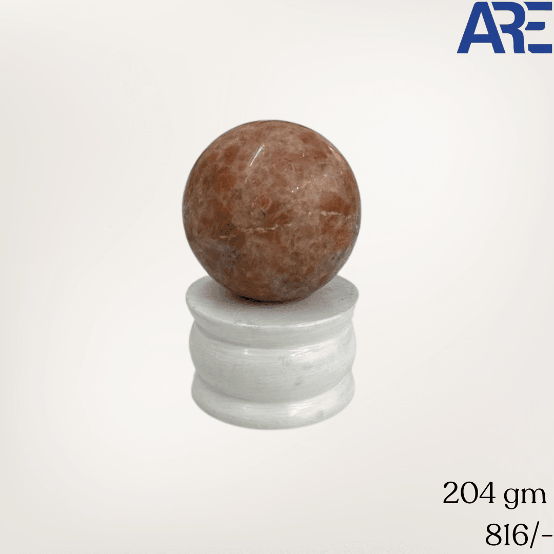 Sunstone Sphere - AEORA ROCKS INDIA - Healing Crystals superstore