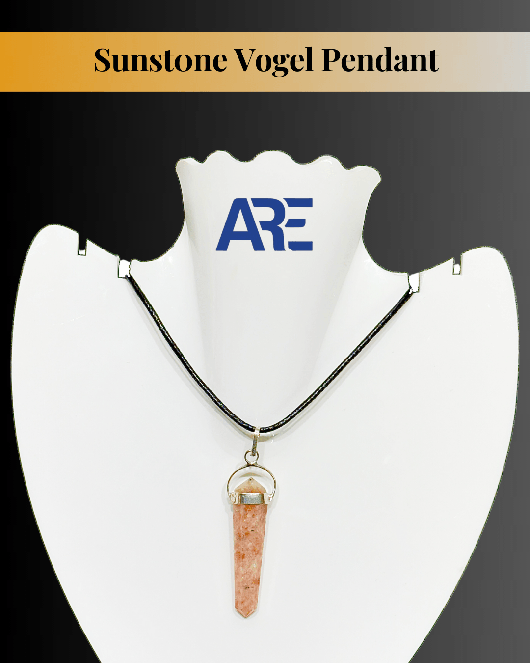 Sunstone Vogel Pendant - AEORA ROCKS INDIA - Healing Crystals superstore