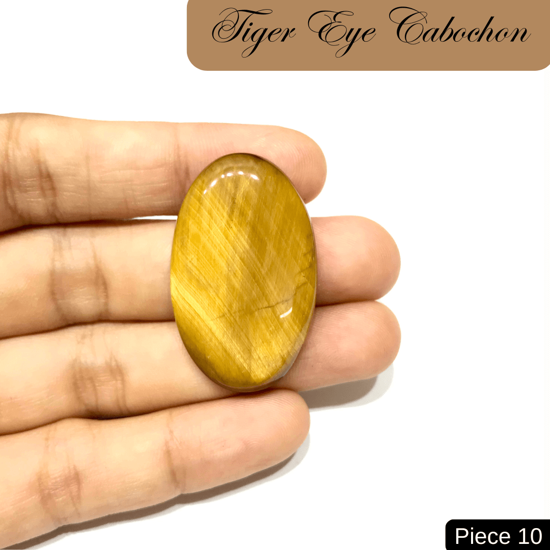 Tiger Eye Cabochons - AEORA ROCKS INDIA - Healing Crystals superstore