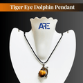 Tiger Eye Dolphin Pendant - AEORA ROCKS INDIA - Healing Crystals superstore