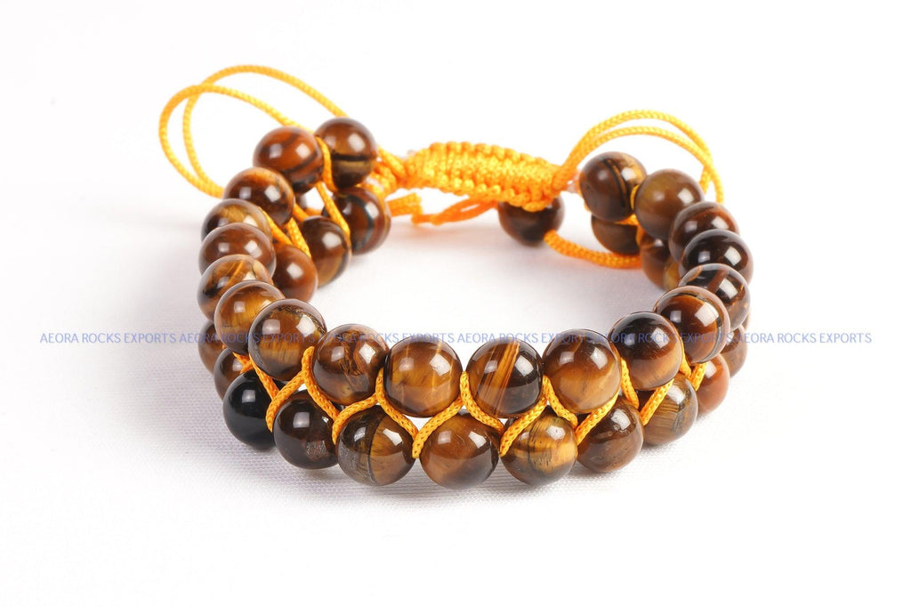 Tiger Eye String Bracelet in India - Aeora Rocks - AEORA ROCKS INDIA - Healing Crystals superstore