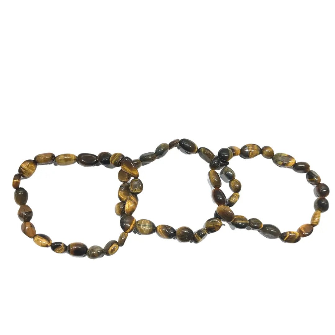 Tiger Eye Tumbled Bracelet in India - Aeora Rocks - AEORA ROCKS INDIA - Healing Crystals superstore