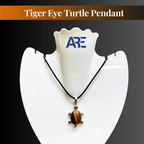 Tiger Eye Turtle Pendant - AEORA ROCKS INDIA - Healing Crystals superstore