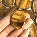 Tigers Eye Worry Stone - AEORA ROCKS INDIA - Healing Crystals superstore