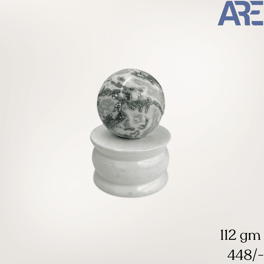 Tree Agate Sphere - AEORA ROCKS INDIA - Healing Crystals superstore